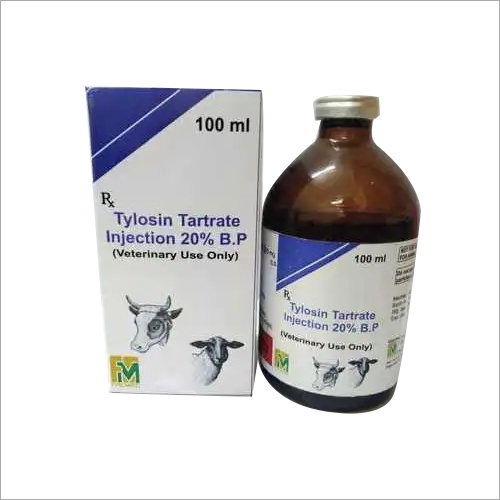 Veterinary Tylosin Tartrate Injection 20%