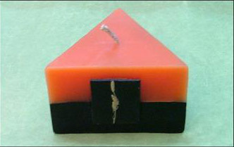 Decorative Triagle Candle