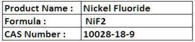 Nickel Fluoride - NiF2 Ionic Compound Green Tetragonal Crystals Stable in Air