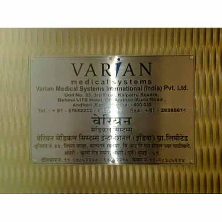 Metal Name Plate Laser Cutting