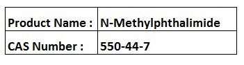 N-Methylphthalimide - White Solid, 1.24 g/cm³ Density, Melting Point 134°C | High Purity, Chemical Intermediate, Insoluble in Water