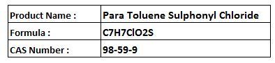 Para Toluene Sulphonyl Chloride