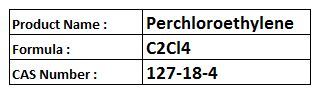 Perchloroethylene