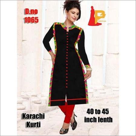 Ladies Cotton Karachi Kurti