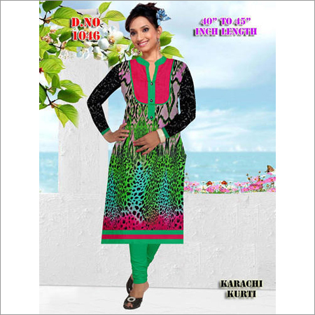 Ladies Designer Karachi Kurti