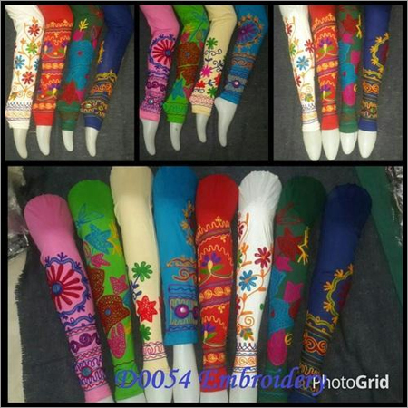 Ladies Embroidered Leggings