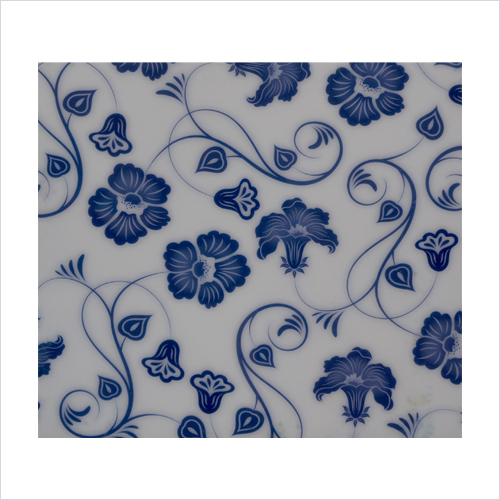 Floral Print PVC Laminated Sheet