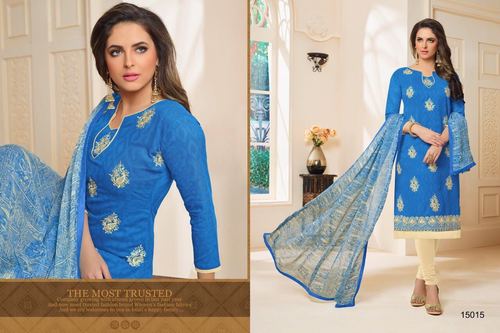 COTTON PRINTED DRESS MATERIALS