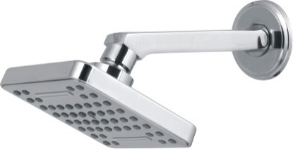 Qubix Waterfall Shower CP 100mm