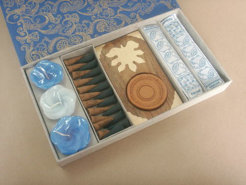 Fancy Incense Candle Set