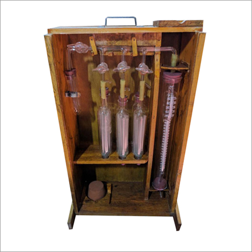 Pipette Orsat Assembly - Custom Dimensions, Water-Jacketed Burette for Gas Analysis | Measures Oxygen, Carbon Monoxide, and Carbon Dioxide Content