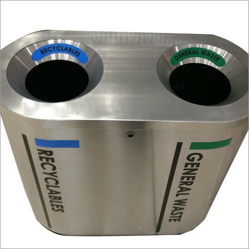 Standing Steel Dustbin