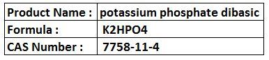 Potassium phosphate dibasic