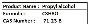 Propyl alcohol