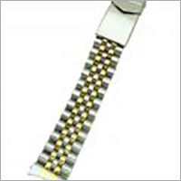 Stainless steel 5-Link solid band with security clasp