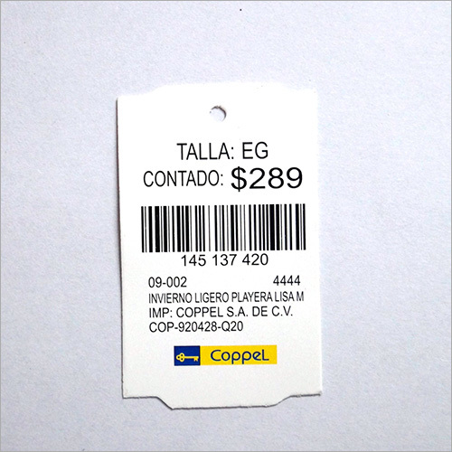 Printed Custom Tag