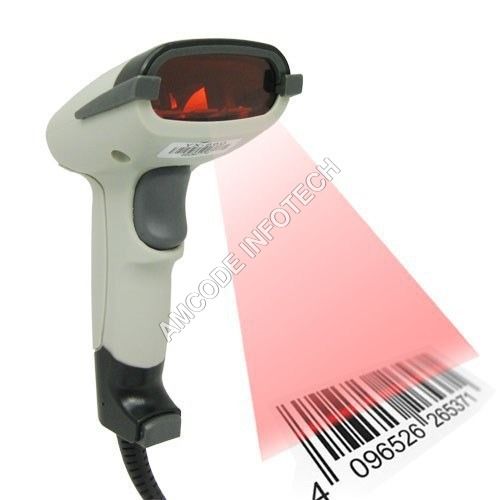 White Laser Barcode Reader