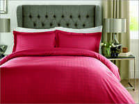 Check Red Color Bed Sheet