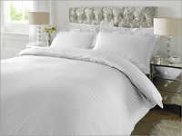 White Color Plain Bed Sheet