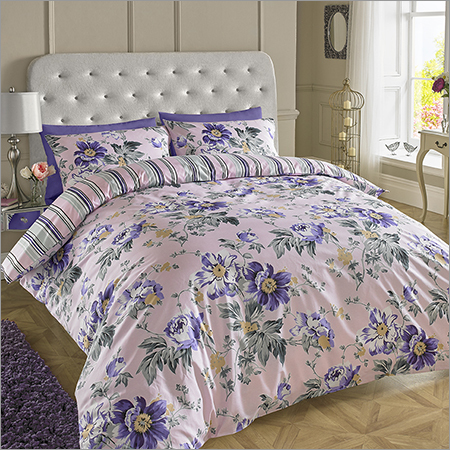 As Per Required Light Pink Printed Bed Sheets