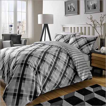 As Per Required Vintage Check Bed Sheet