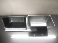 Seamless Elevator Bucket - Stainless Steel, 71-210mm Depth, 78-519mm Width, Steel Frame, Medium Size, Seamless Design For Material Lifting