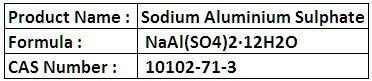 Sodium Aluminium Sulphate