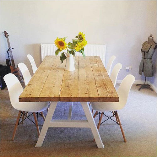 Wooden Cafeteria Tables