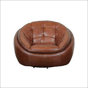 Revolving Leather Sofa