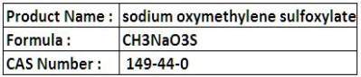 Sodium Oxymethylene Sulfoxylate