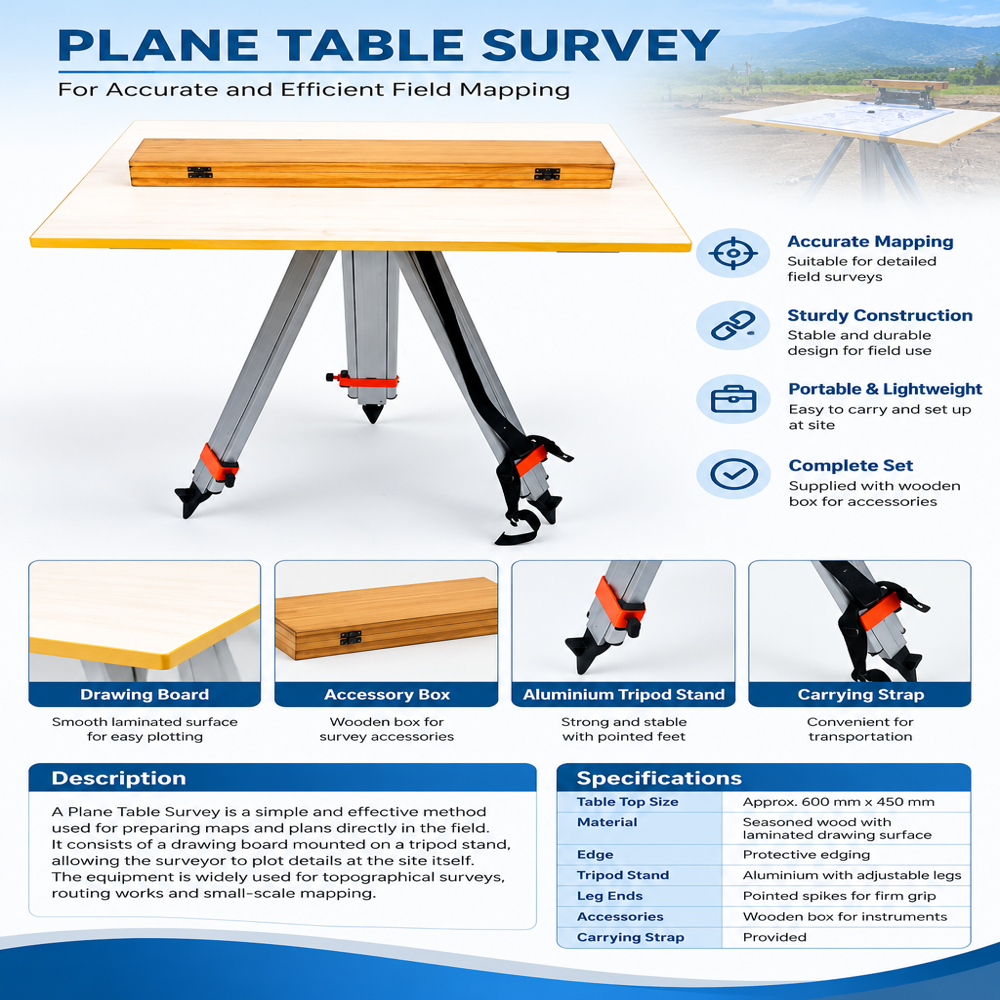Plane Table Set
