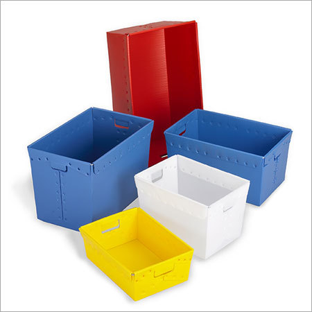 Multicolor PP Corrugated Boxes Set Multicolor PP Corrugated Boxes Set
