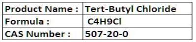 Tert-Butyl Chloride - Formula C4H9Cl, Boiling Point 51°C | High Purity, Versatile Use, Easy Handling