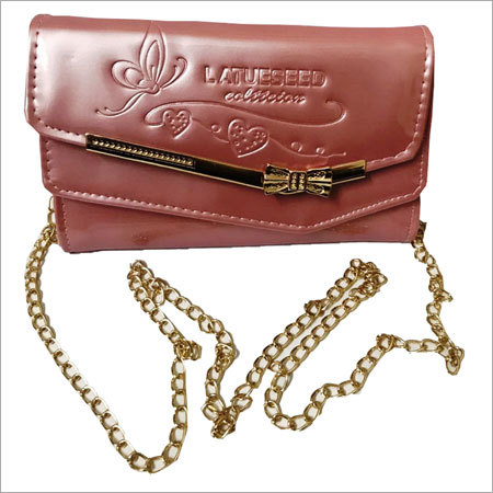 Ladies Sling Bags with Chain