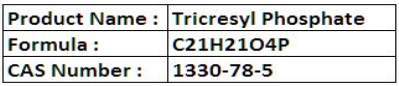 Tricresyl Phosphate - Colorless, Density 1.18 g/cm³, CAS 1330-78-5 | Flame Retardant, Lead Scavenger, Plastic and Rubber Additive