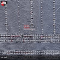 White Dupatta Fabric