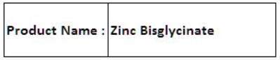 Zinc Bisglycinate