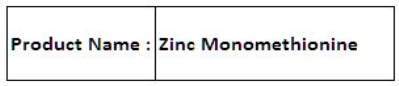 Zinc Monomethionine