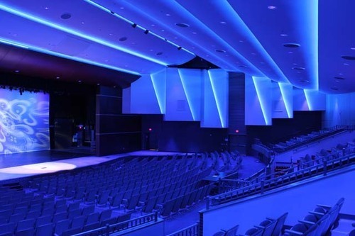 Auditorium Designer Lights Lighting: Led And Fluorescent