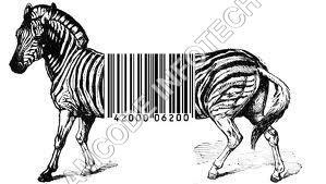 Black And White Zebra Barcode Generation Printer