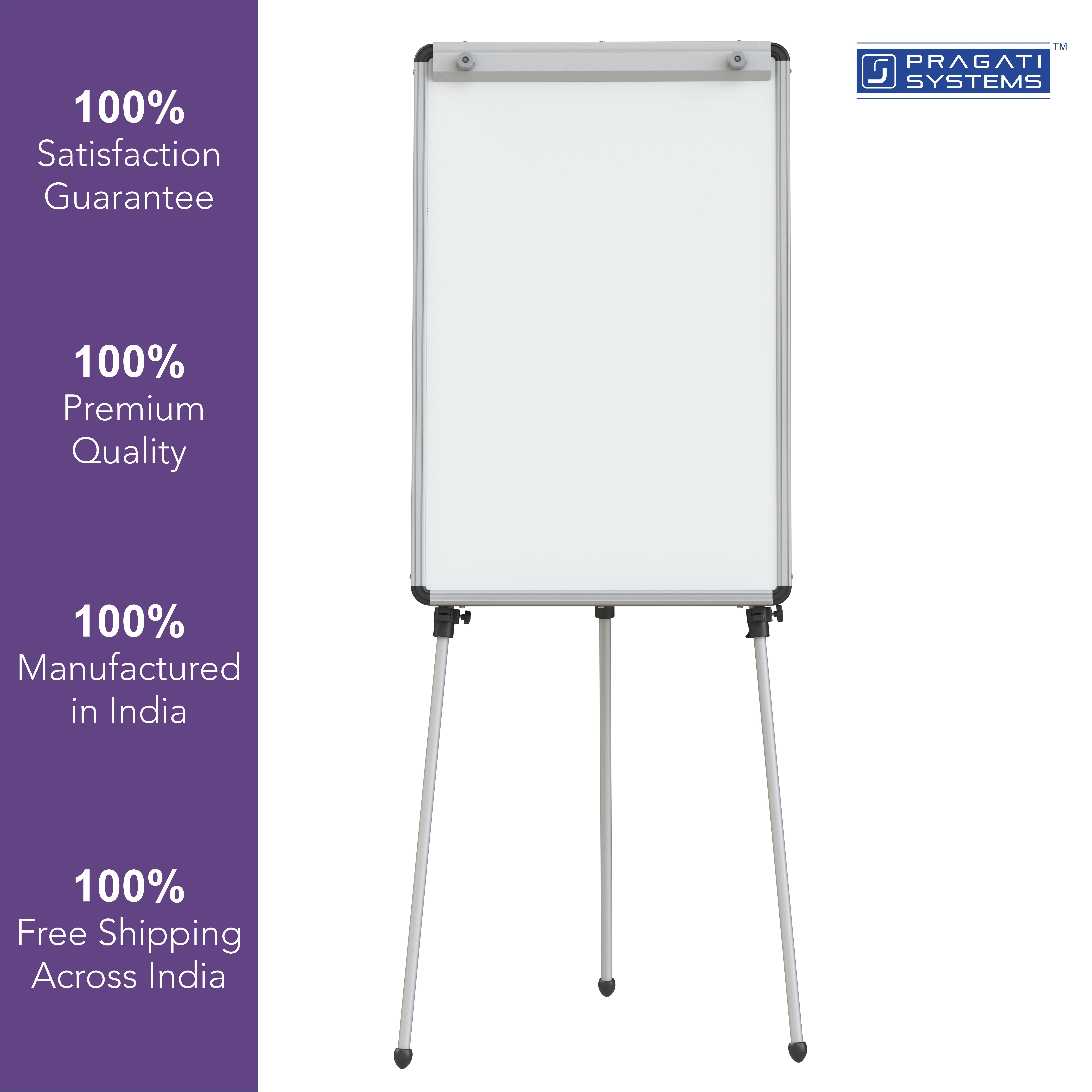 Flipchart Whiteboard with Easel Stand