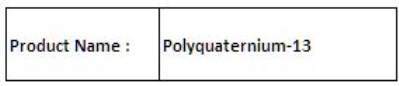 Polyquaternium-13