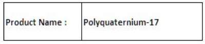 Polyquaternium-17 - White Powder, CAS 68989-10-6 | Hair Conditioning, Enhanced Shine, Soft Feel