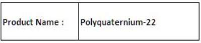 Polyquaternium-22