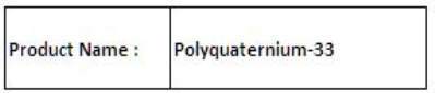 Polyquaternium-33
