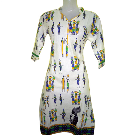 Ladies Cotton Printed Kurti