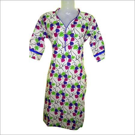 Ladies Cotton Fancy Kurti