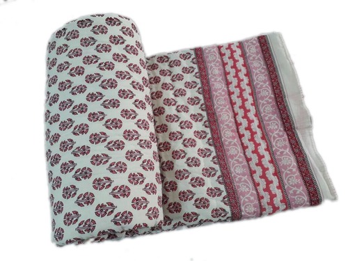 100% Cotton Printed Double Quilt