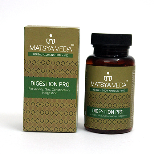 Digestion Pro - Glass Bottle 60ml, Hypromellose Capsules 00 | Improved Digestion, Energy Boost, Ulcer & Constipation Relief, Immune Support