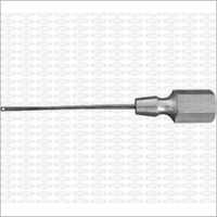 Bone Awl With Eye - Aluminum Handle